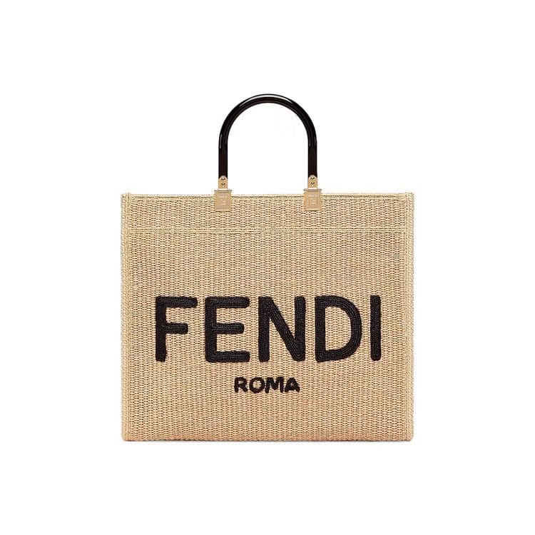 Fendi Sunshine Medium Tote Nero