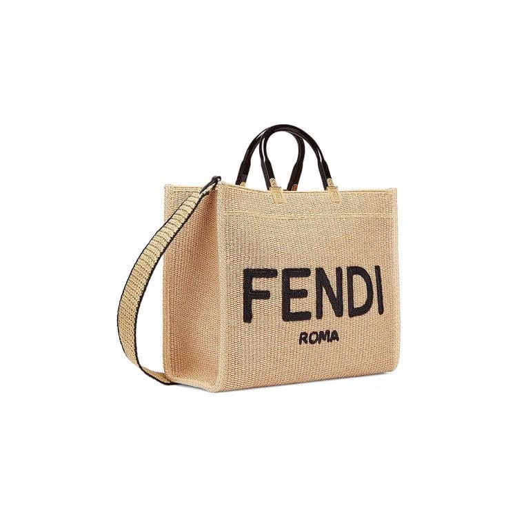 Fendi Sunshine Medium Tote Nero