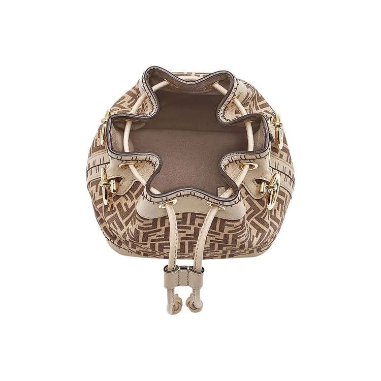 Fendi Mini Mon Tresor Bag Nude