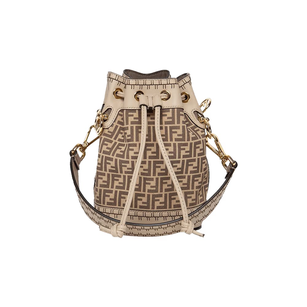 Fendi Mini Mon Tresor Bag Nude