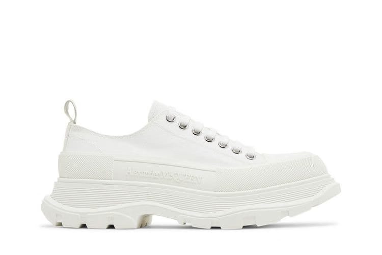 Alexander Mcqueen Tread Slick Low Lace Up White Fw21