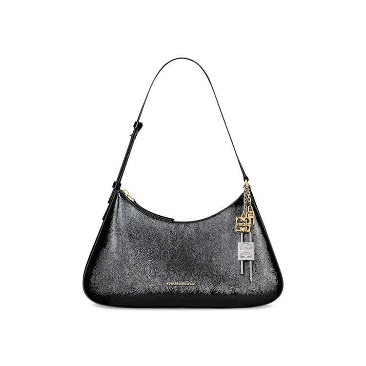 Givenchy Small Lucky Lock Shoulder Bag Black