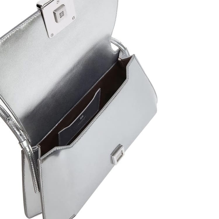 Givenchy 4G Liquid Shoulder Bag Light Silvery