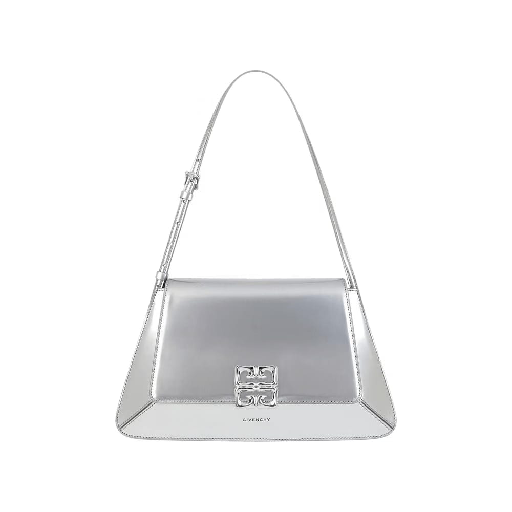 Givenchy 4G Liquid Shoulder Bag Light Silvery