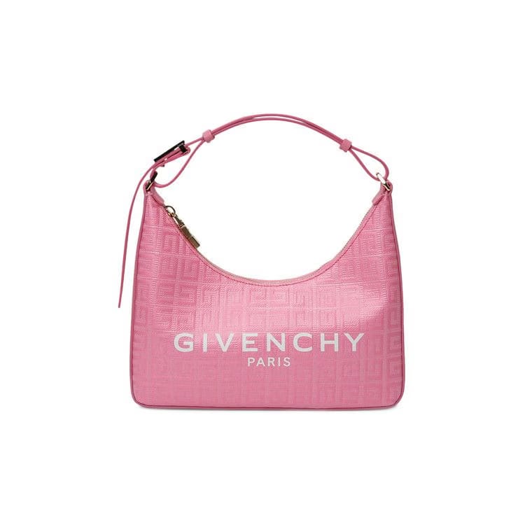Givenchy Moon Cut Out Small Hobo Bag Bright Pink