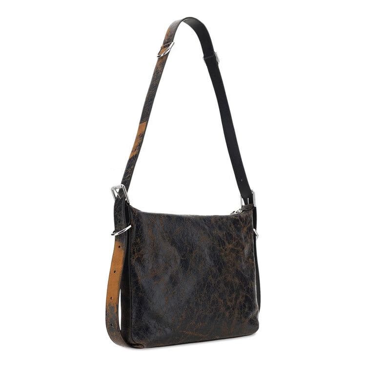 Givenchy Voyou Crossbody Bag Black/Brown Mud