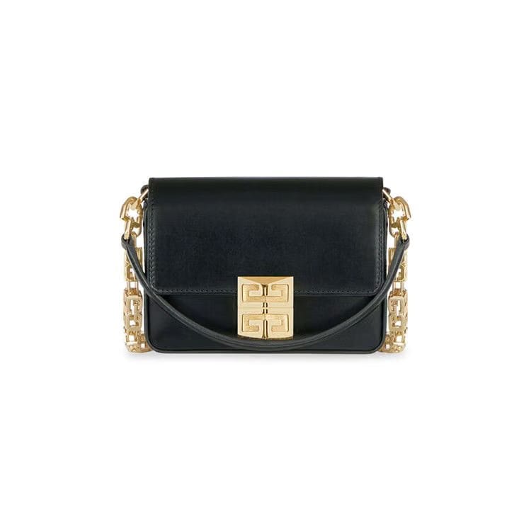 Givenchy 4G Small Crossbody Bag With Cube Chain Black