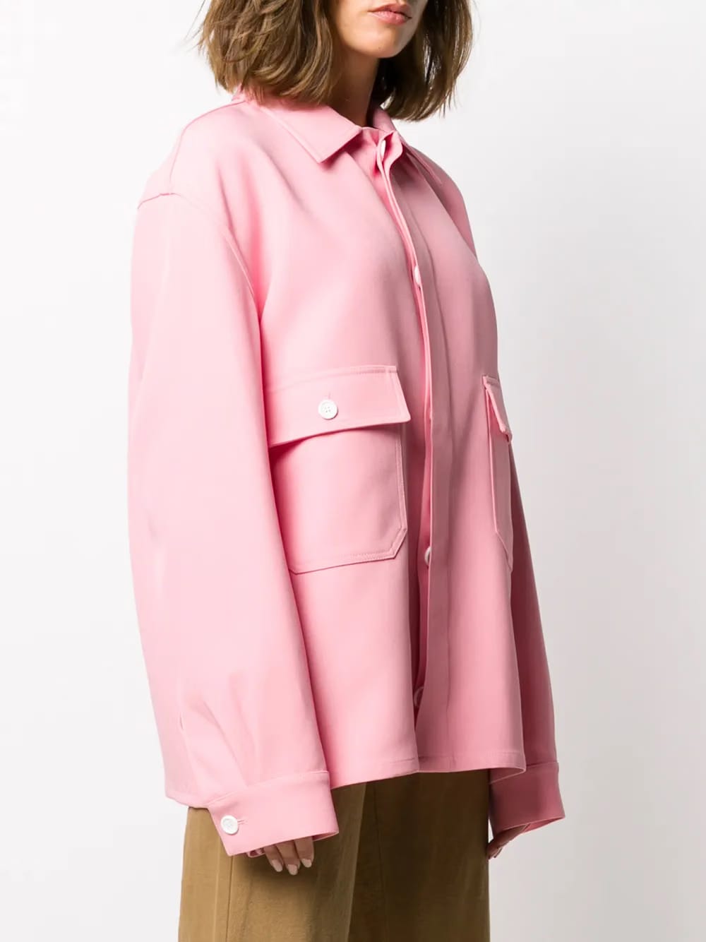 oversized shirt jacket