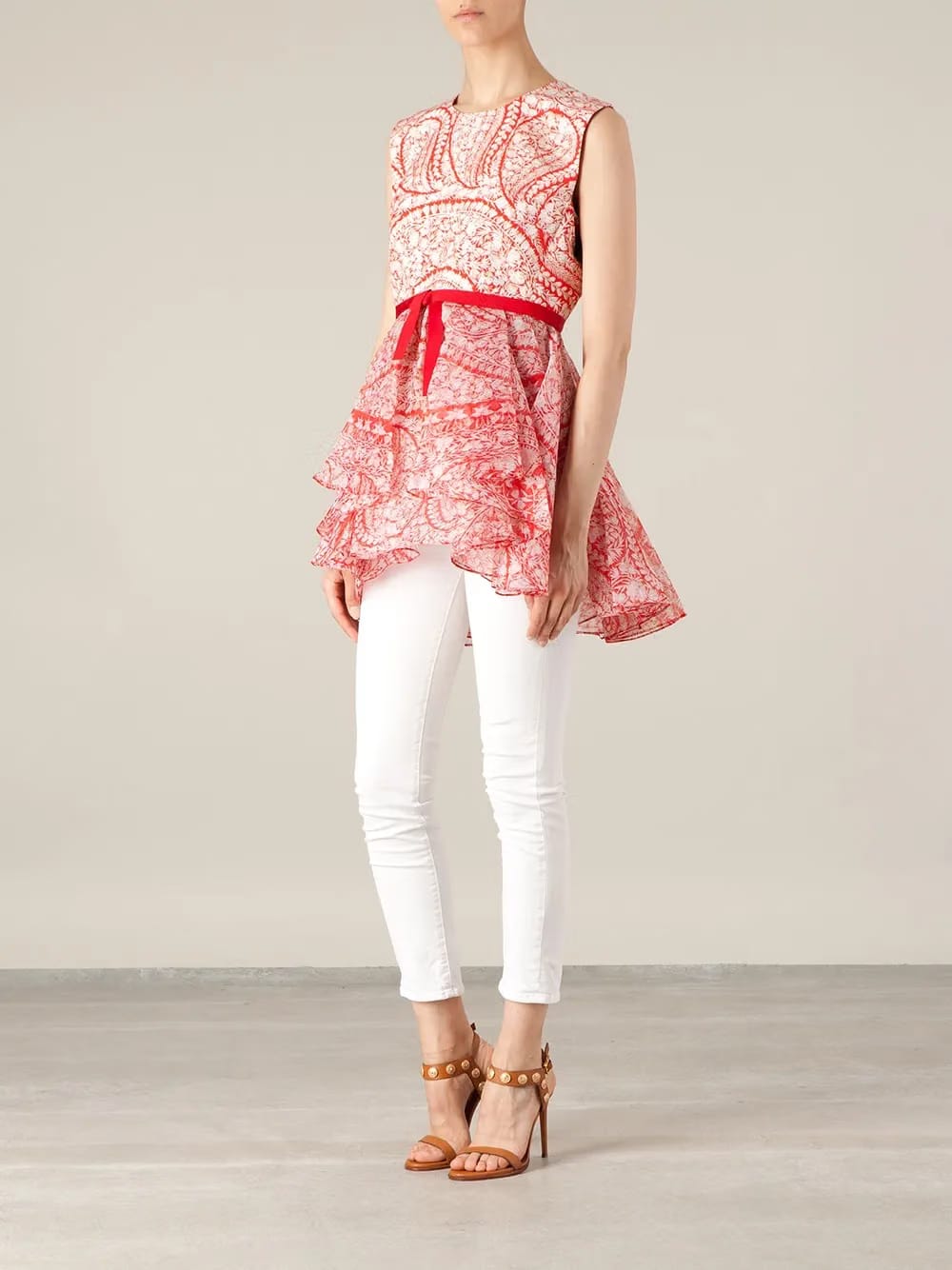 printed top
