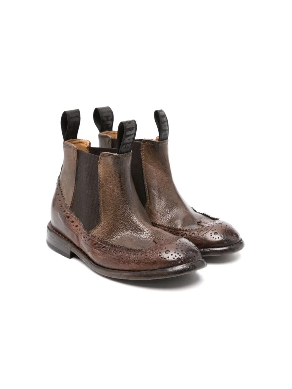 Western leather boots