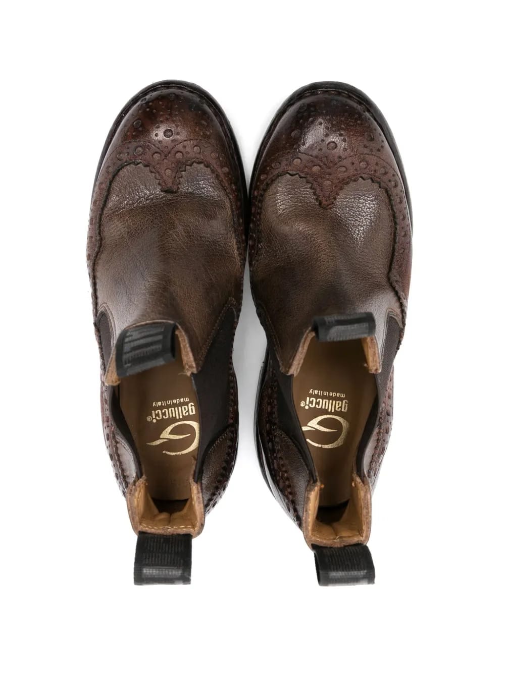 Western leather boots