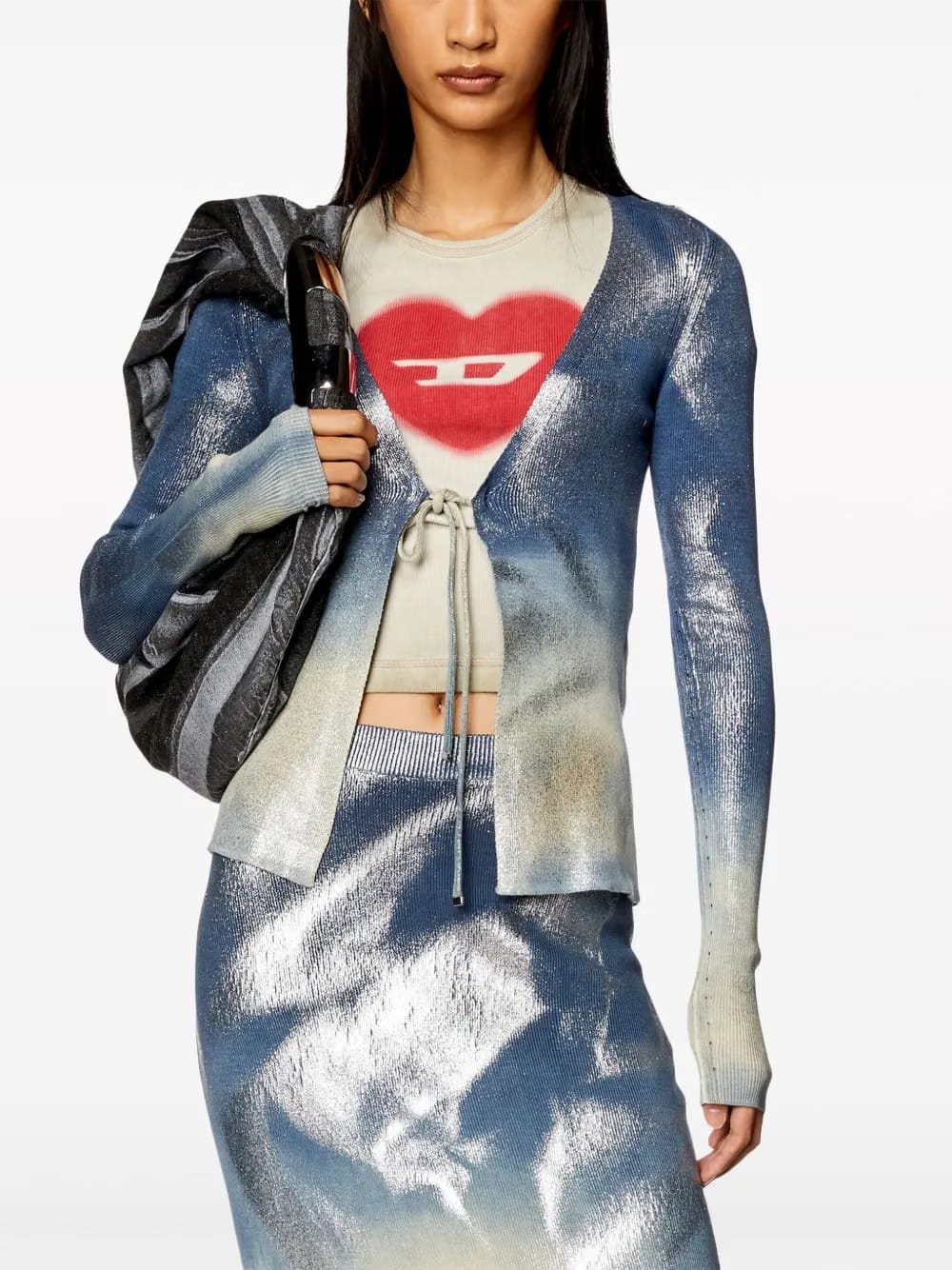 M-Isolde faded cardigan