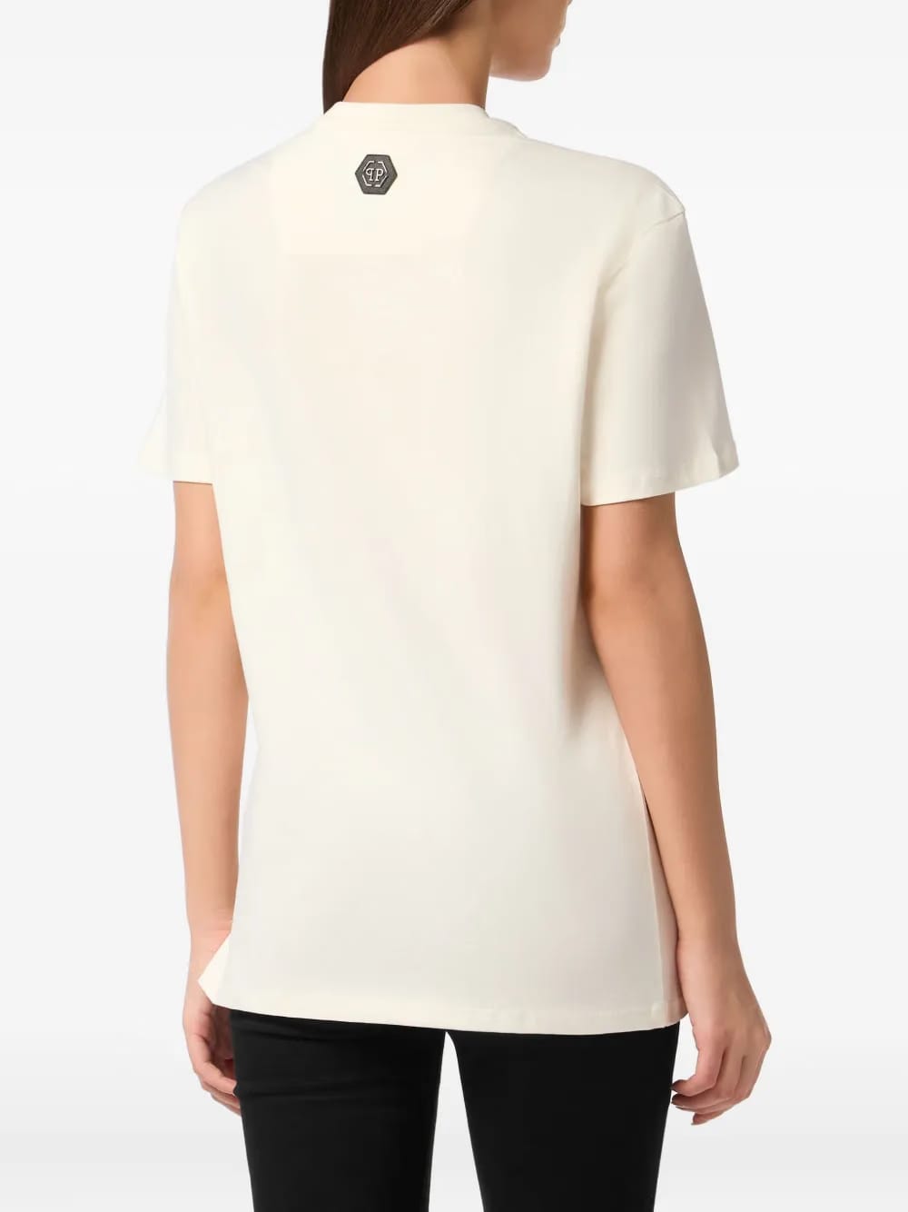 teddy-embellished cotton T-Shirt