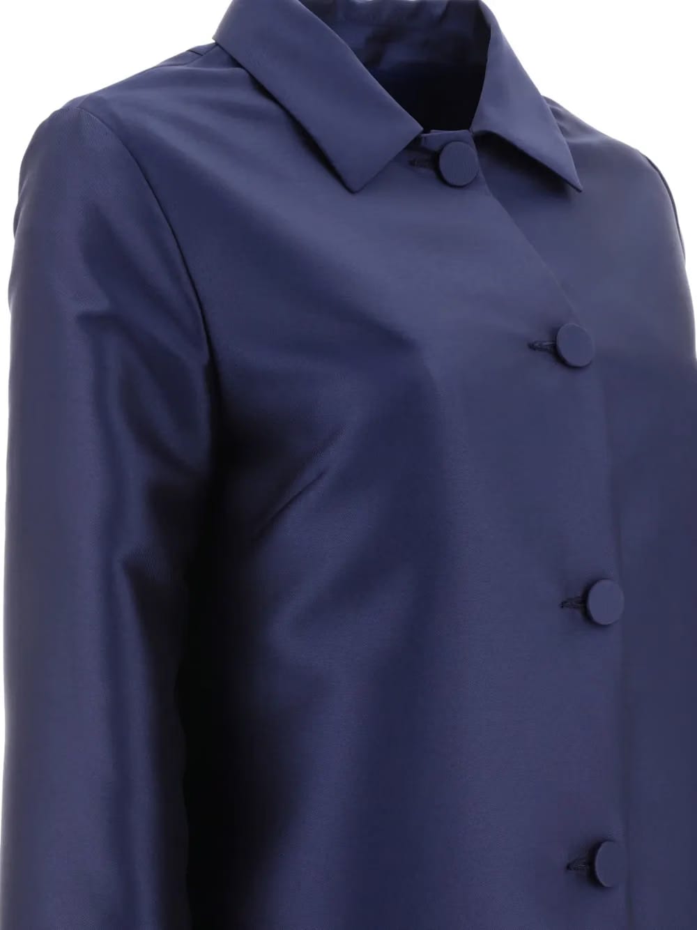 single-breasted button coat
