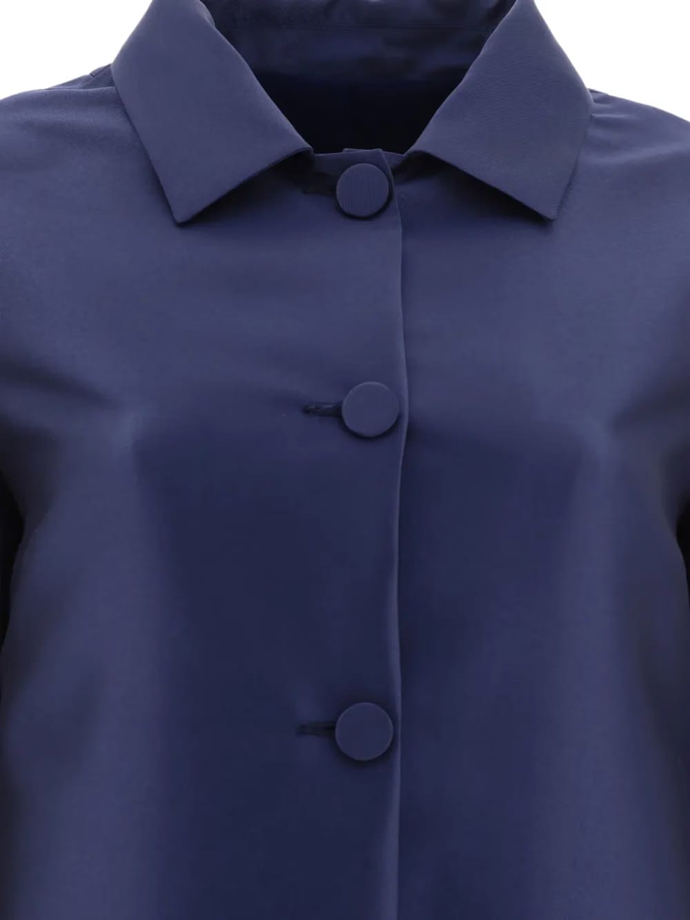 single-breasted button coat