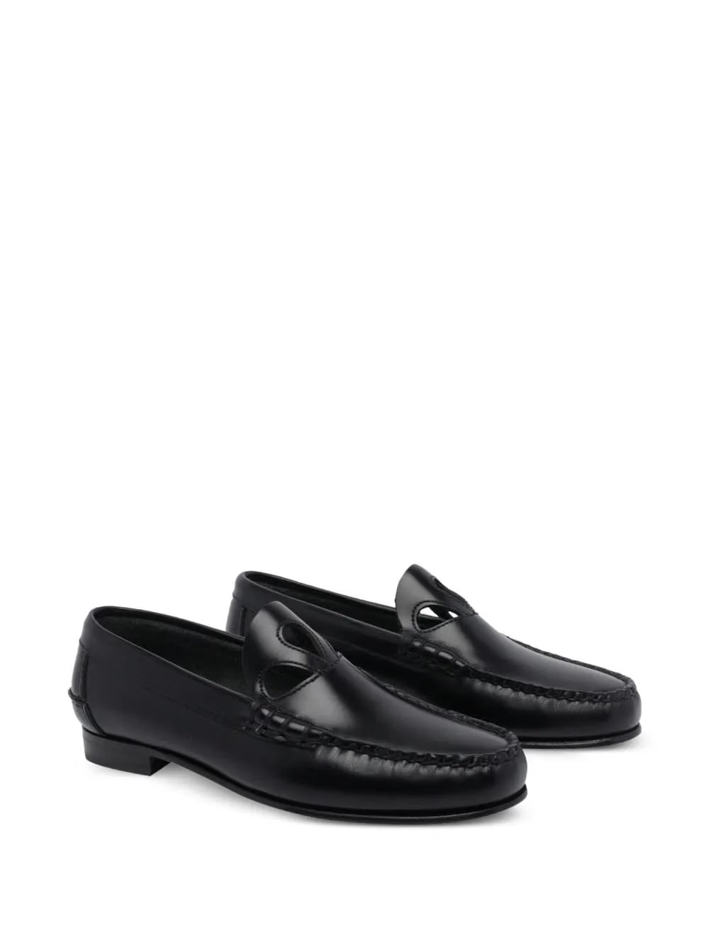 Anancla round-toe loafers