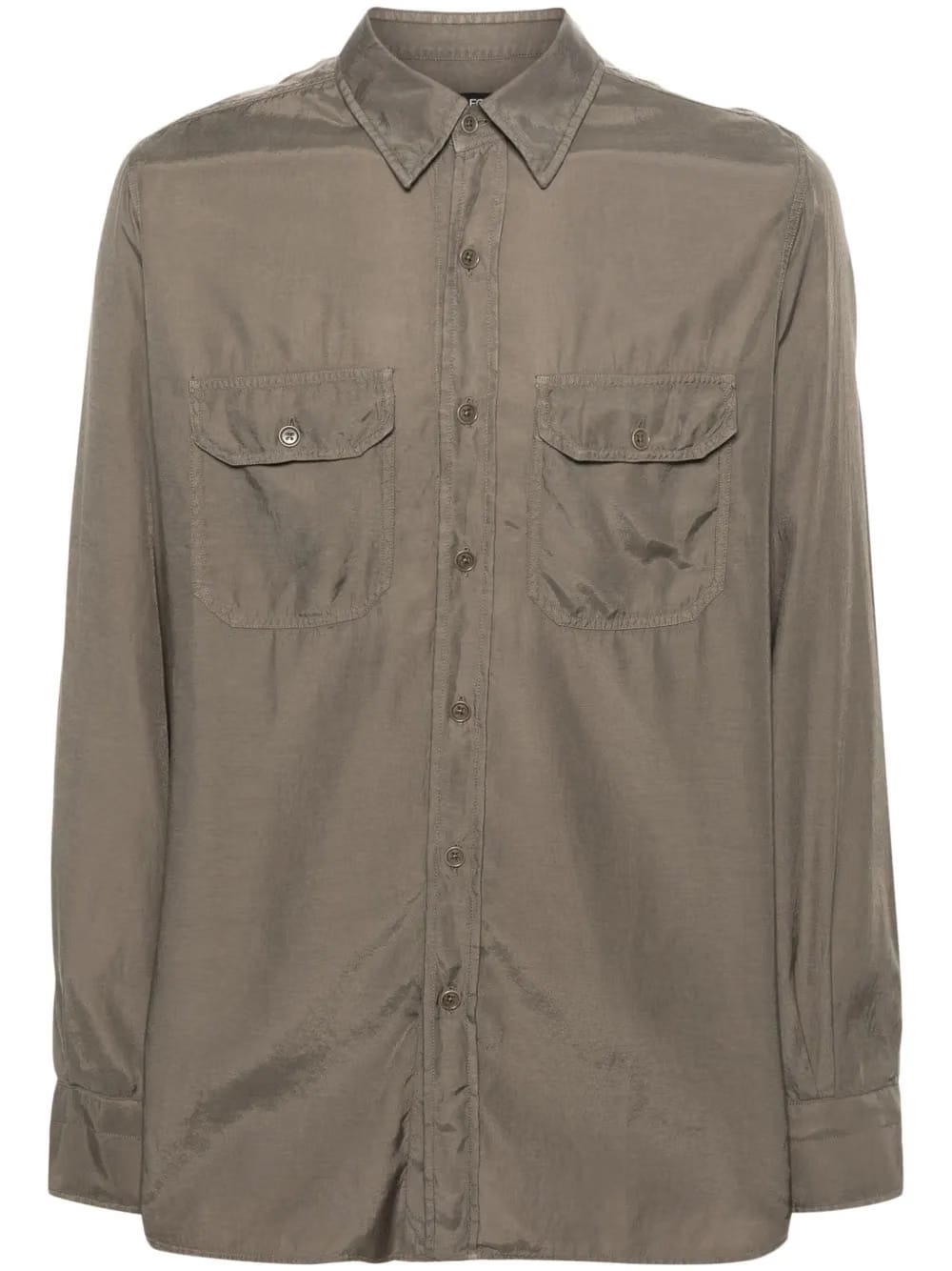 fluid twill shirt