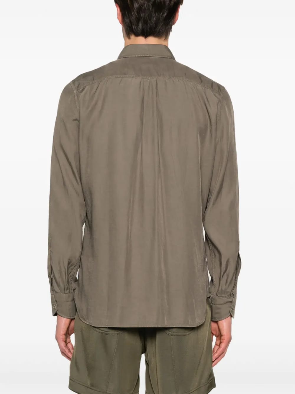 fluid twill shirt