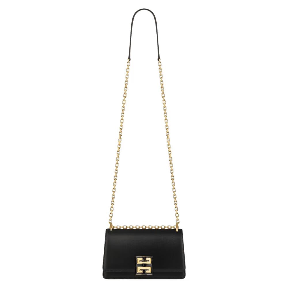 Givenchy Small 4G Bag In Leather With Chain Black
