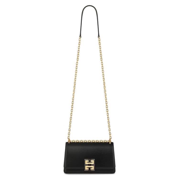 Givenchy Small 4G Bag In Leather With Chain Black