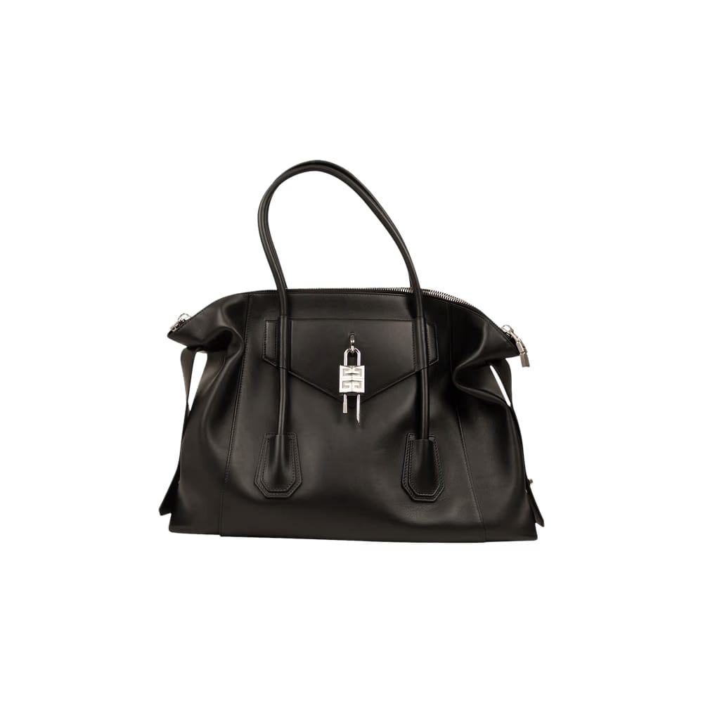 Givenchy Medium Antigona Soft Lock Bag Black
