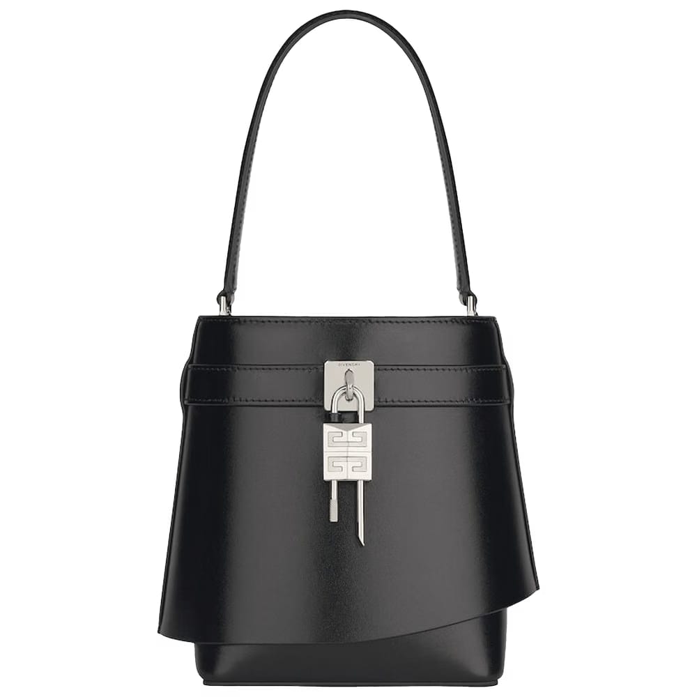 Givenchy Shark Lock Bucket Bag Black