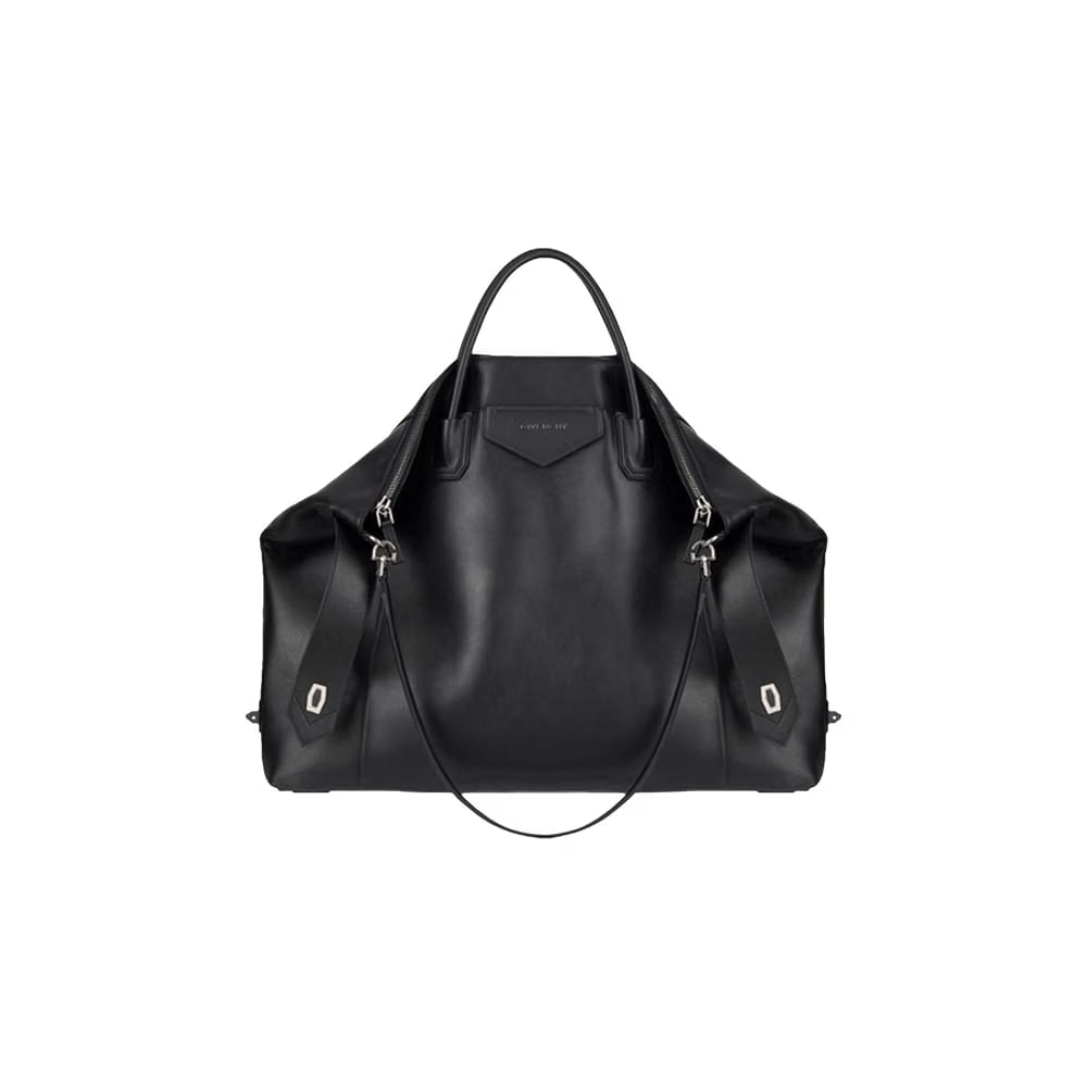 Givenchy Large Antigona Soft Bag In Smooth Leather Black