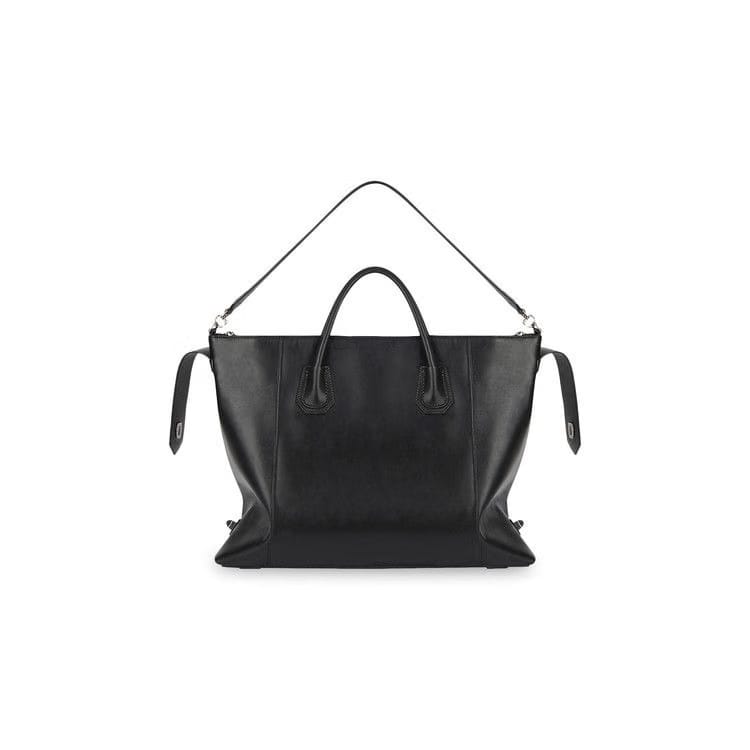 Givenchy Large Antigona Soft Bag In Smooth Leather Black