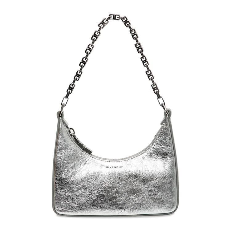 Givenchy Mini Moon Cut Out Bag Silvery Grey