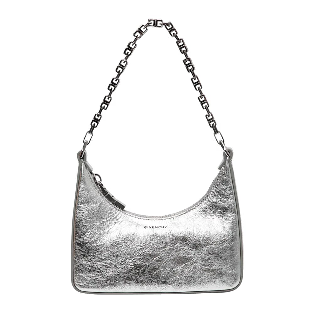 Givenchy Mini Moon Cut Out Bag Silvery Grey