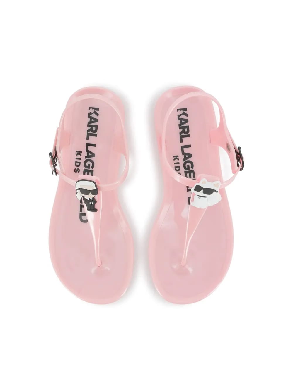 Ikonik Karl-patch sandals