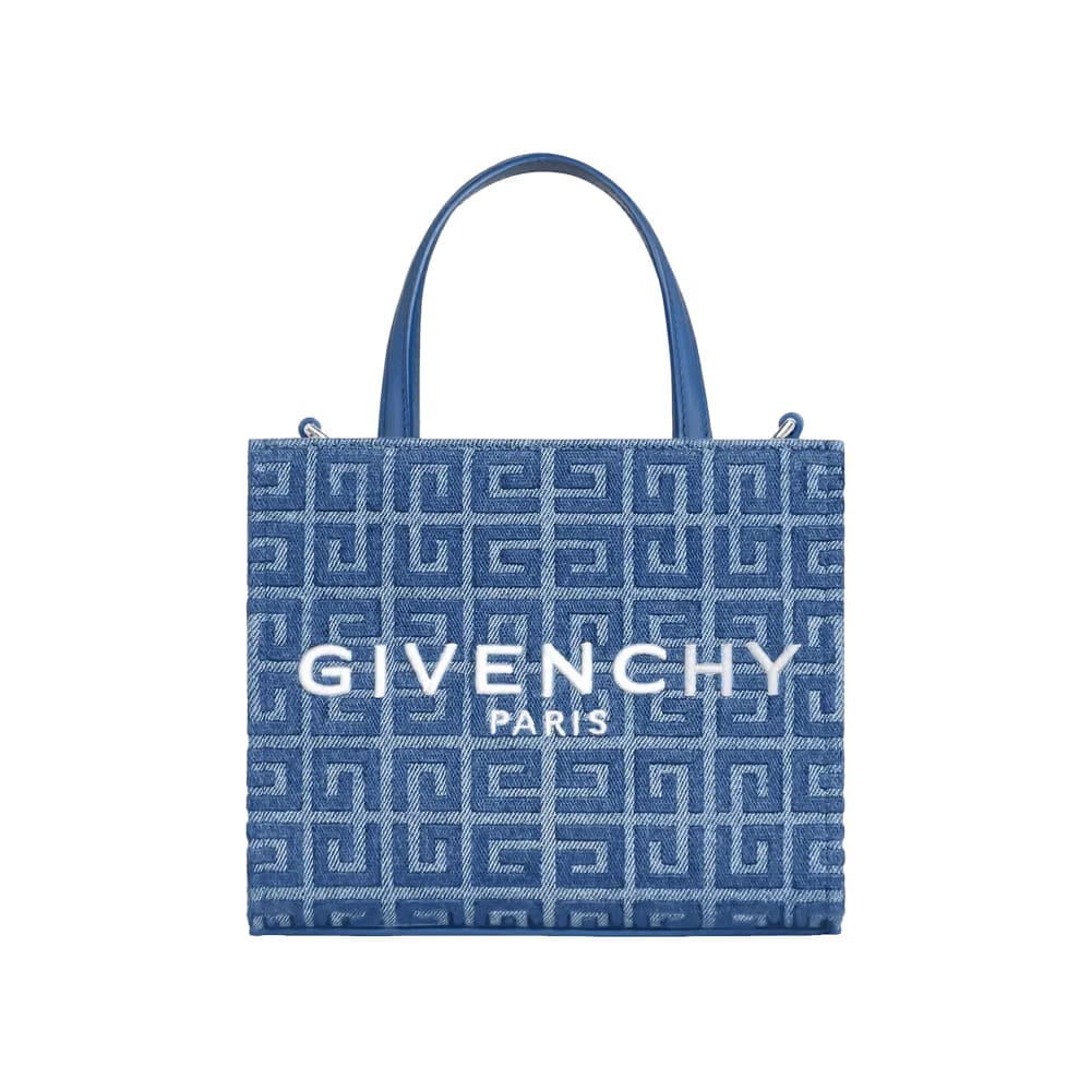 Givenchy Mini G-Tote Shopping Bag Medium Blue