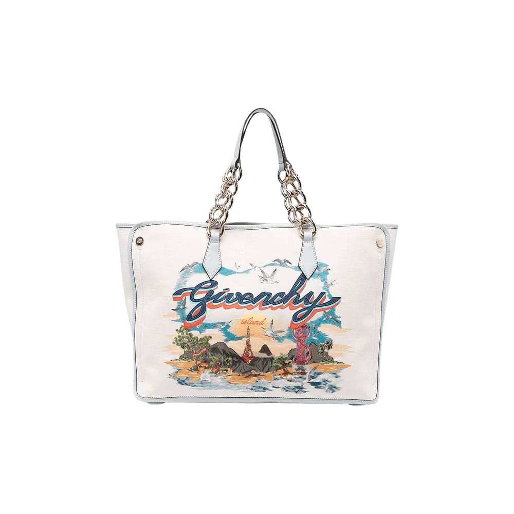 Givenchy Bond Medium Shopping Bag Grey/Blue