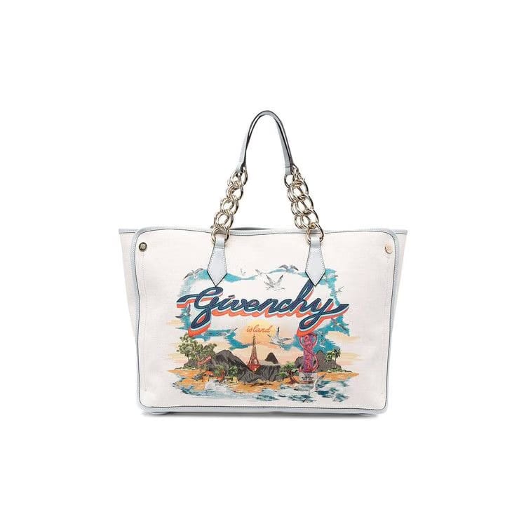 Givenchy Bond Medium Shopping Bag Grey/Blue