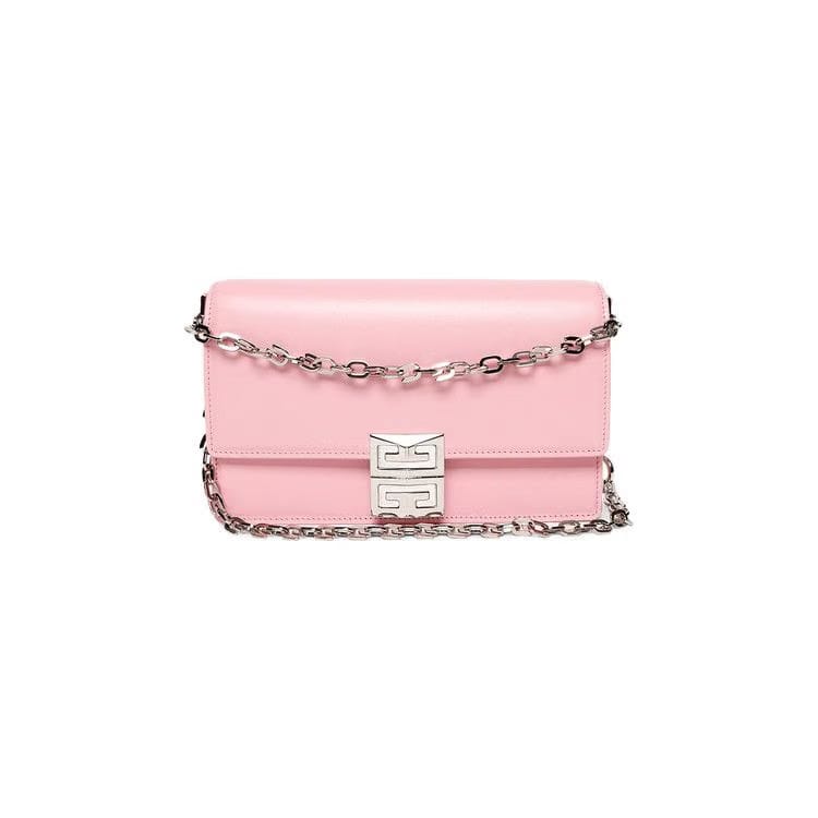 Givenchy Small 4G Bag In Box Leather With Chain Baby Pink