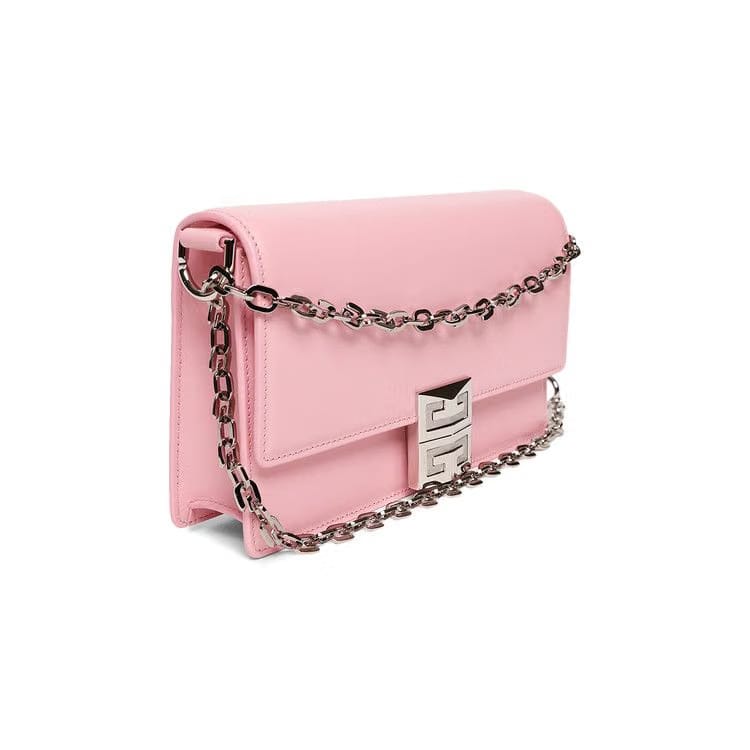 Givenchy Small 4G Bag In Box Leather With Chain Baby Pink