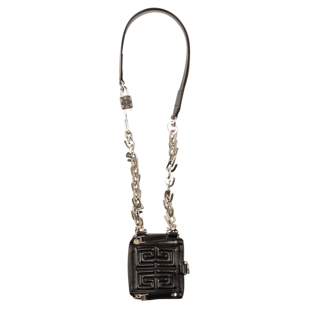 Givenchy Mini Pandora Cube Pouch Black