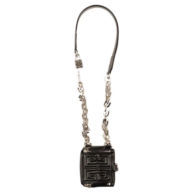 Givenchy Mini Pandora Cube Pouch Black
