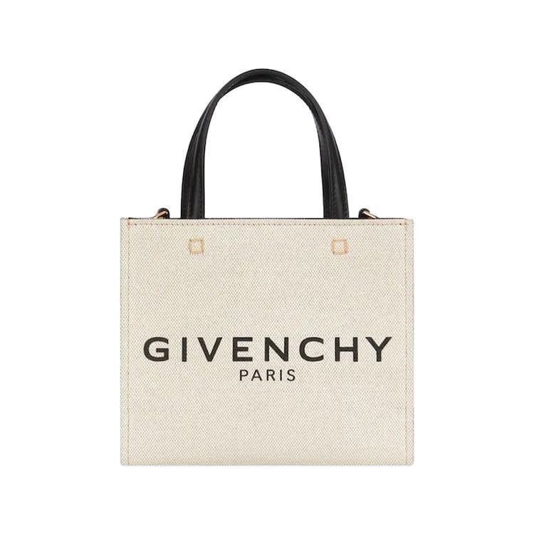 Givenchy G Tote Mini Shopping Bag Beige/Black