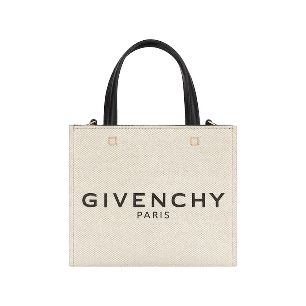 Givenchy G Tote Mini Shopping Bag Beige/Black