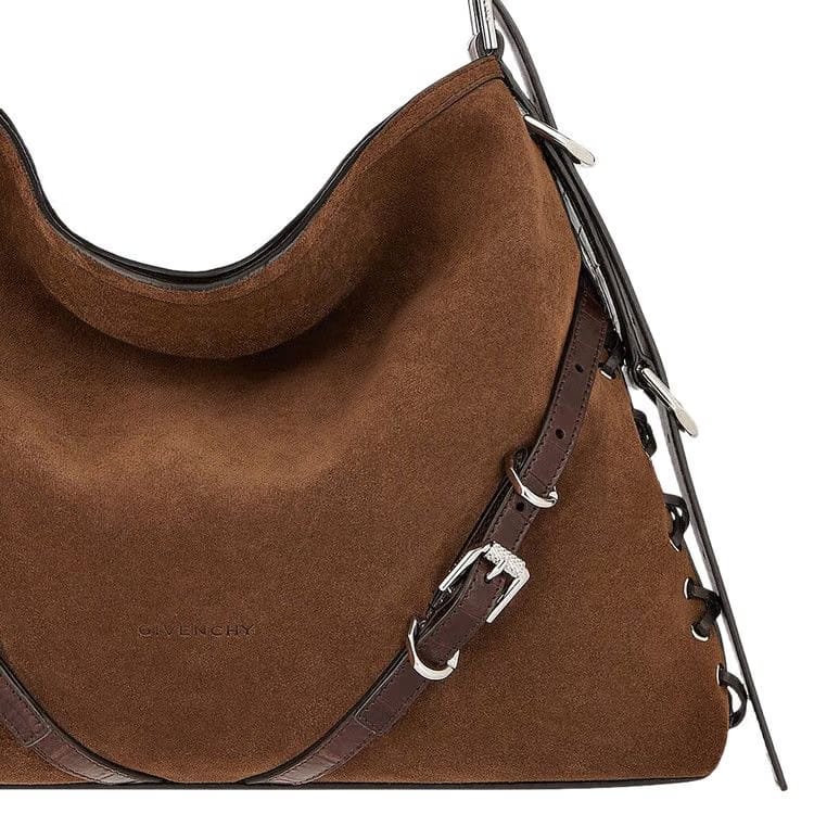 Givenchy Medium Voyou Bag Walnut Brown