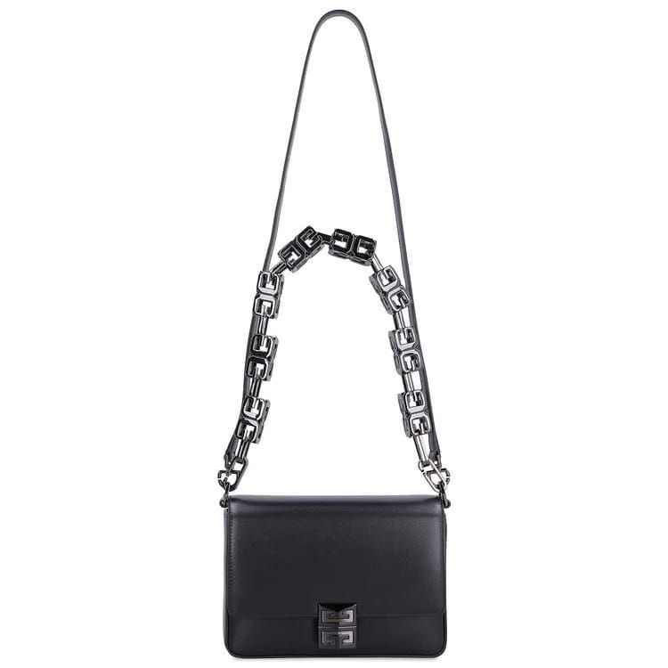 Givenchy 4G Chain Link Shoulder Bag Black