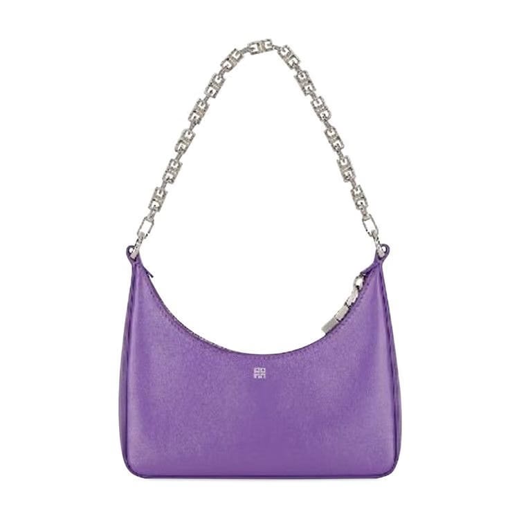 Givenchy Moon Cut Out Mini Hobo Bag Ultraviolet