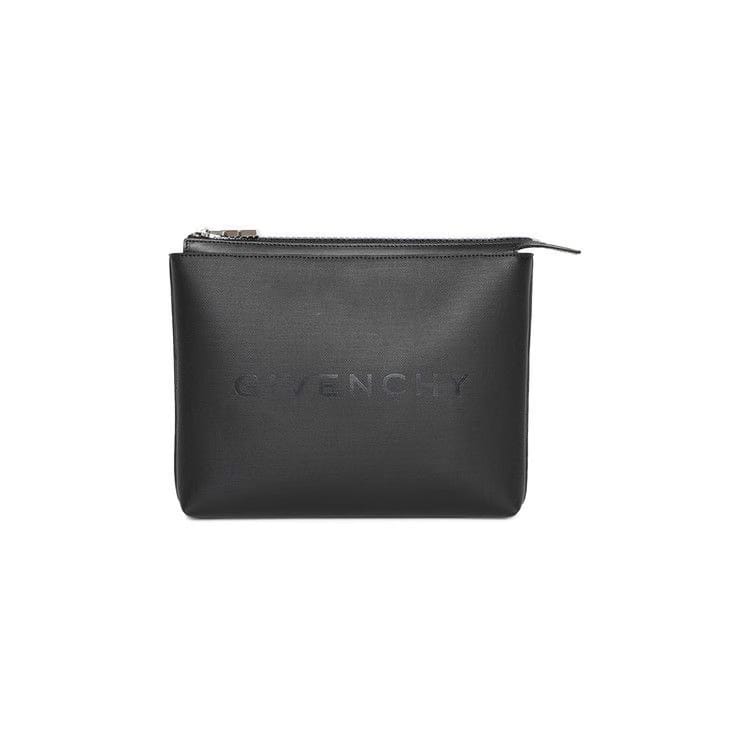 Givenchy Logo Clutch Bag Black
