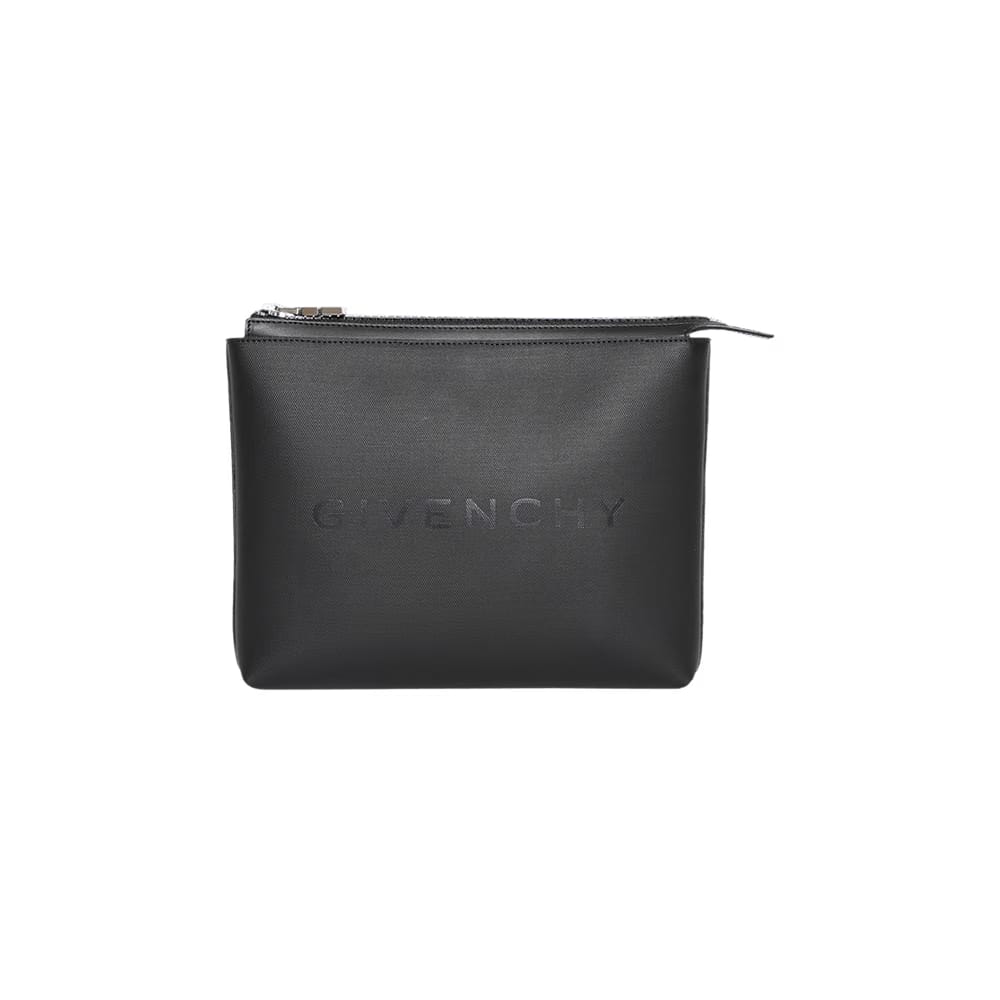 Givenchy Logo Clutch Bag Black