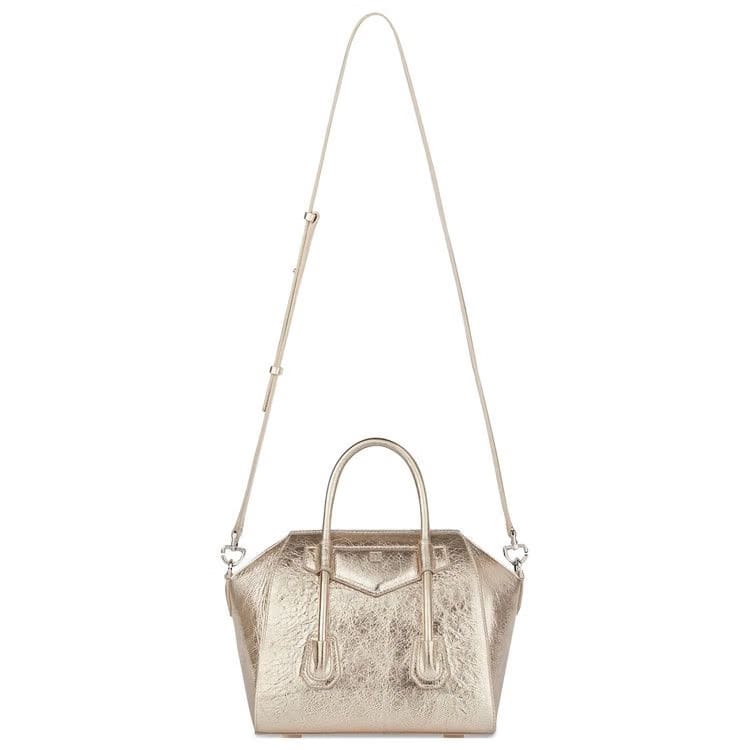 Givenchy Mini Antigona Lock Bag Dusty Gold