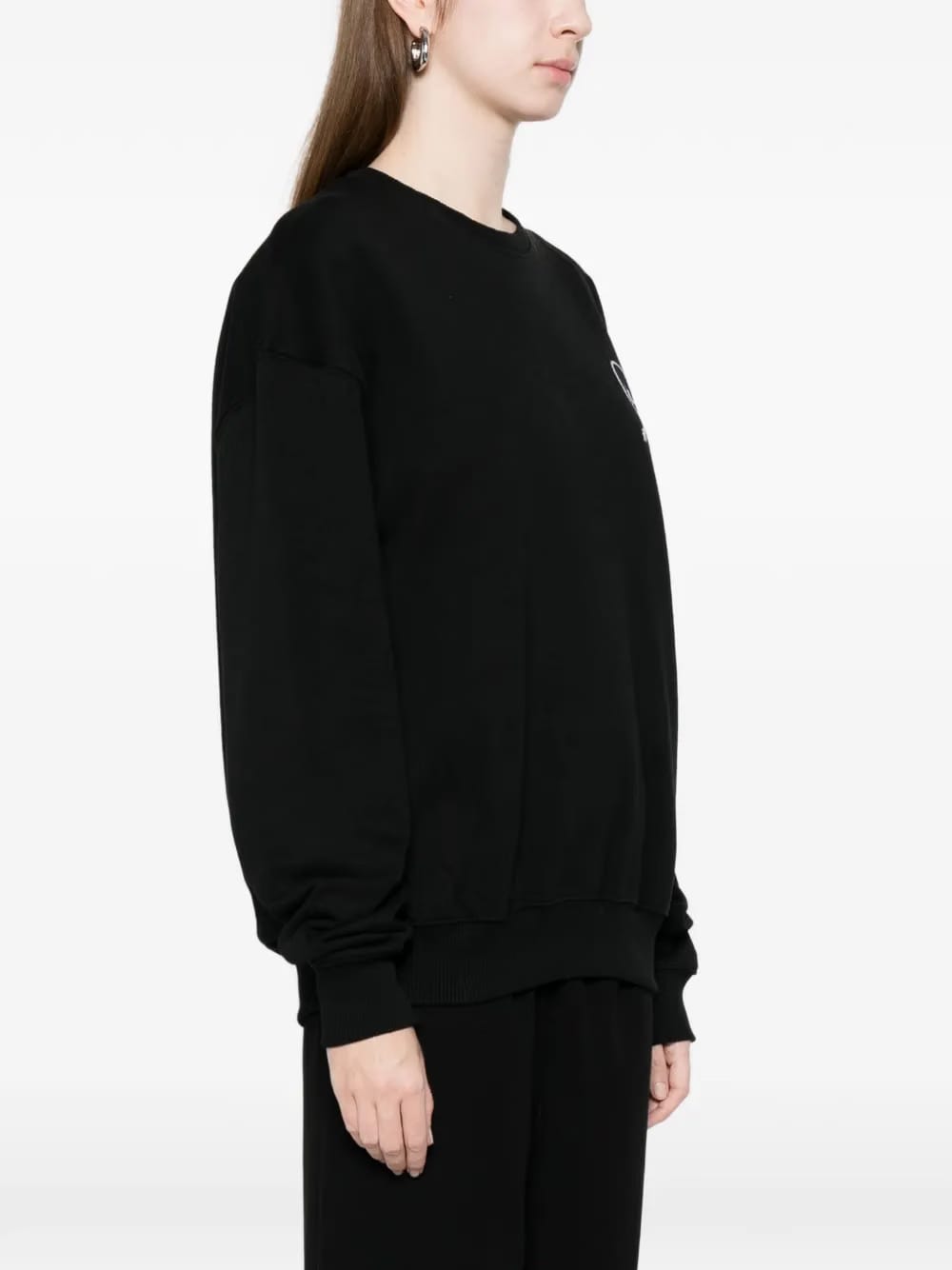 heart-motif sweatshirt