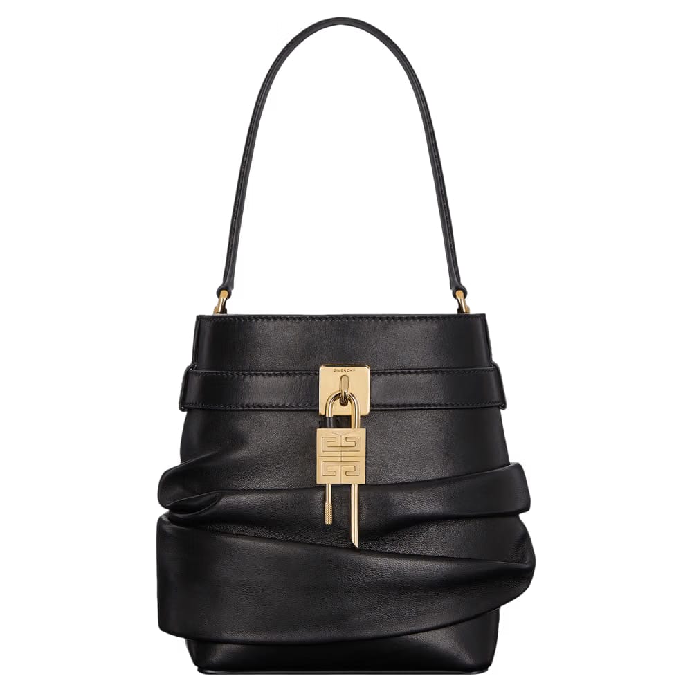 Givenchy Slouchy Shark Bucket Bag Black