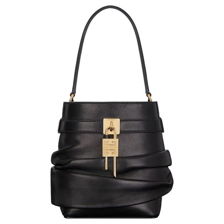 Givenchy Slouchy Shark Bucket Bag Black
