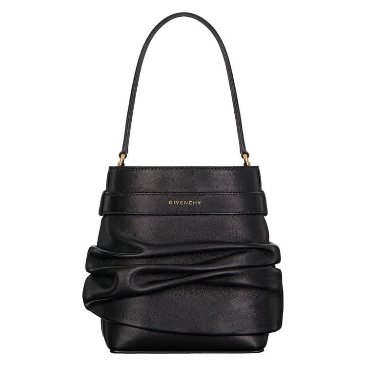 Givenchy Slouchy Shark Bucket Bag Black
